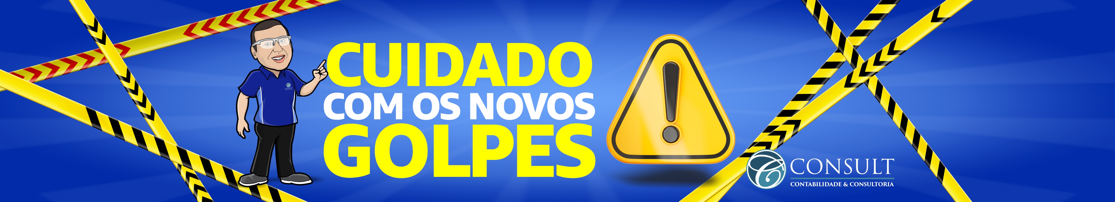 Banner CUIDADO, NÃO CAIA EM GOLPES!