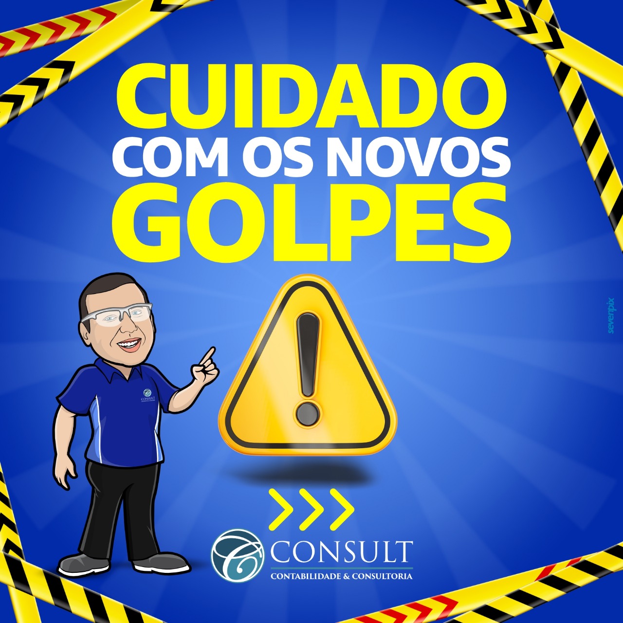 Cuidado, não caia em golpes!
