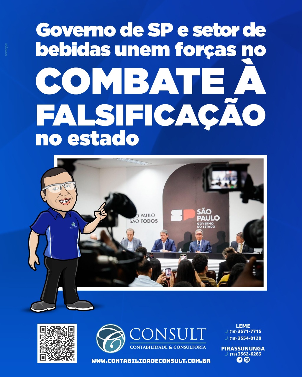 Governo de SP Fiscaliza Setor de Bebidas 